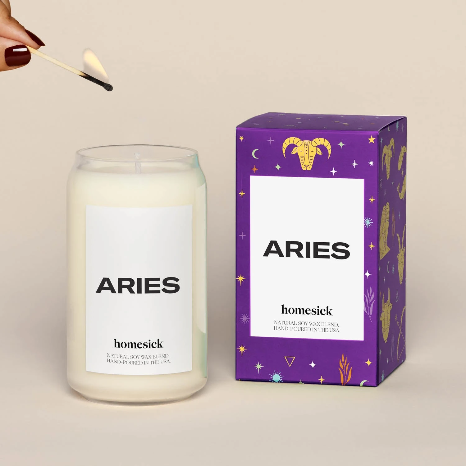 Aries Candle 1 Aries Candle