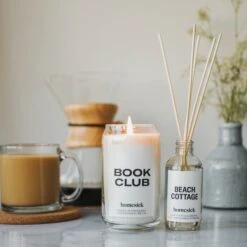 Book Club Candle -Homesick Fragrance Sales HMS.BookClub.Candle.Ecom .3