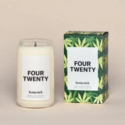 Four Twenty Candle -Homesick Fragrance Sales HMS.FourTwenty.Candle.Ecom .1.Hover