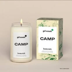 Girl Scout Camp Candle