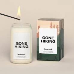 Gone Hiking Candle -Homesick Fragrance Sales HMS.GoneHiking.Candle.Ecom .1.Hover