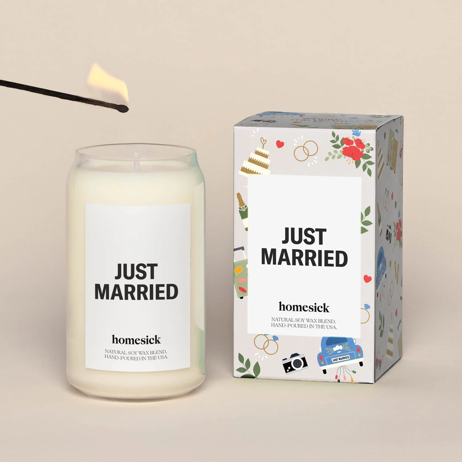 Just Married Candle 4 Just Married Candle - Image 4