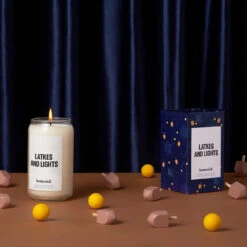 Latkes And Lights Candle 6 Latkes And Lights Candle -Homesick Fragrance Sales HMS.LatkesAndLights.Candle.Ecom .3