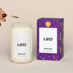 Leo Candle 7 Leo Candle -Homesick Fragrance Sales HMS.Leo .Candle.Ecom .1.Hover