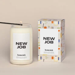 New Job Candle -Homesick Fragrance Sales HMS.NewJob.Candle.Ecom .1.Hover