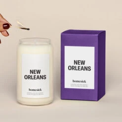 New Orleans Candle -Homesick Fragrance Sales HMS.NewOrleans.Candle.Ecom .1.Hover