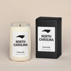 North Carolina Candle -Homesick Fragrance Sales HMS.NorthCarolina.Candle.Ecom .1.Hover