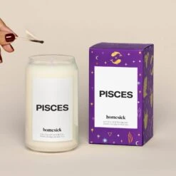 Pisces Candle -Homesick Fragrance Sales HMS.Pisces.Candle.Ecom .1.Hover