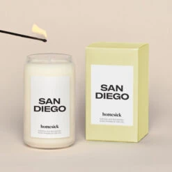 San Diego Candle -Homesick Fragrance Sales HMS.SanDiego.Candle.Ecom .1.Hover