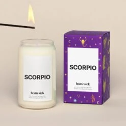 Scorpio Candle -Homesick Fragrance Sales HMS.Scorpio.Candle.Ecom .1.Hover
