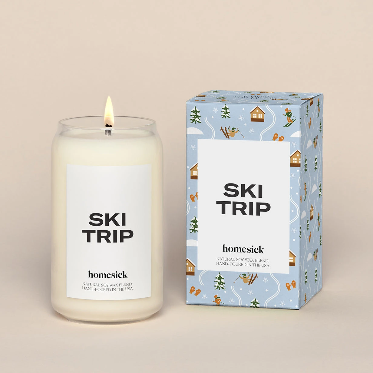 Ski Trip Candle 1 Ski Trip Candle