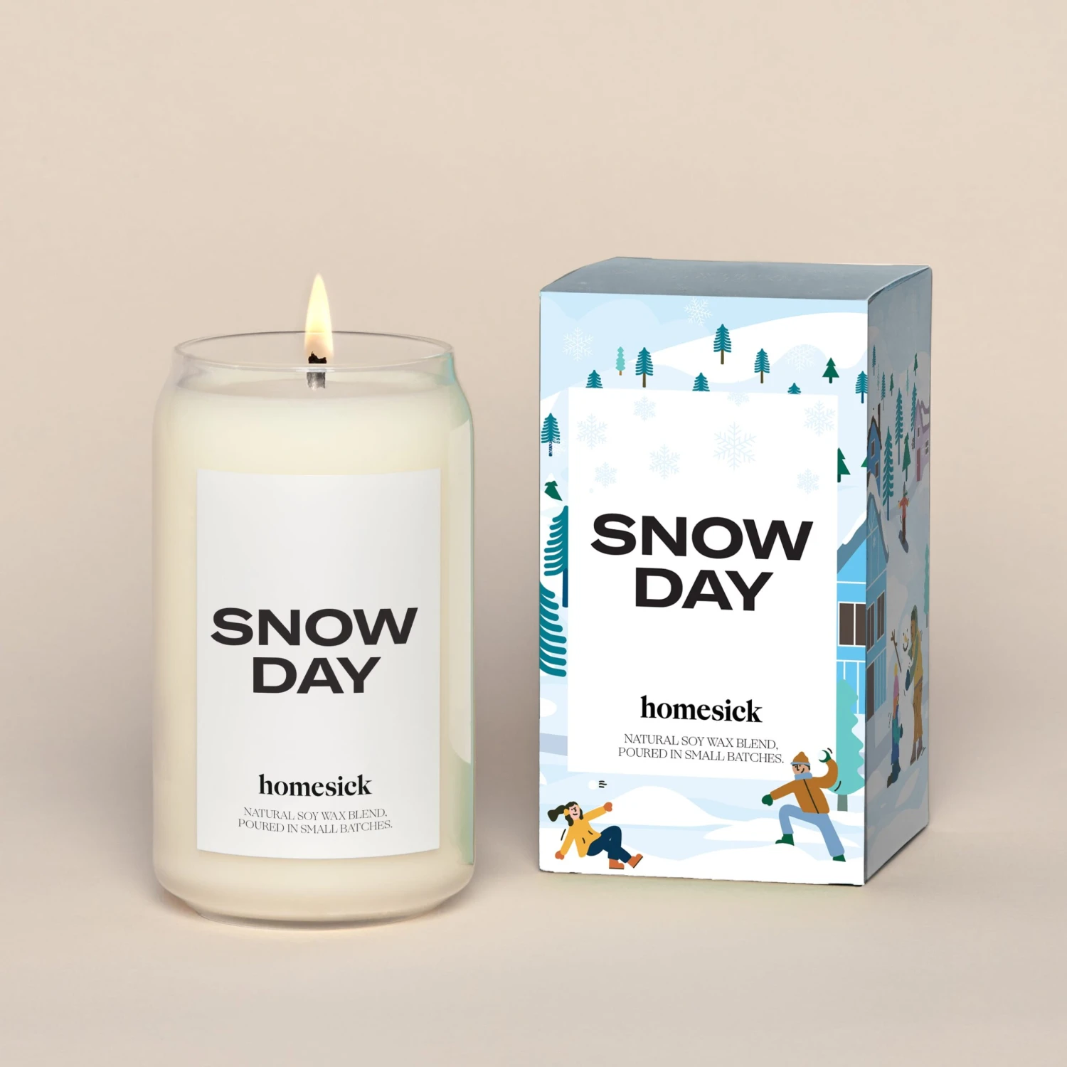 Snow Day Candle 1 Snow Day Candle