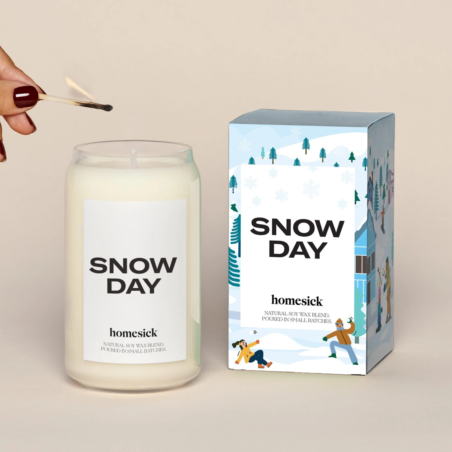 Snow Day Candle 4 Snow Day Candle - Image 4