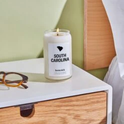 South Carolina Candle -Homesick Fragrance Sales HMS.SouthCarolina.Candle.Ecom .3