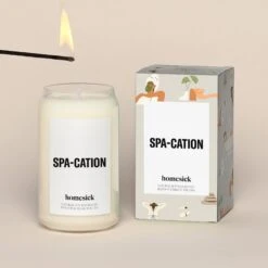 Spa-cation Candle -Homesick Fragrance Sales HMS.Spa cation.Candle.Ecom .1.Hover