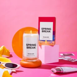 Spring Break Candle -Homesick Fragrance Sales HMS.Spring.Break .Spring.23.Ecom .PDP .5