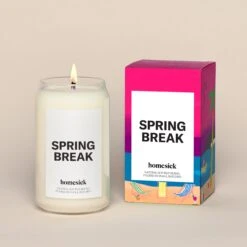 Spring Break Candle