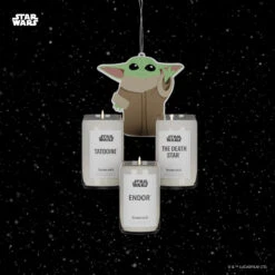 Grogu™ Freshener 6 Grogu™ Freshener -Homesick Fragrance Sales HMS.StarWars.GroguCarFreshener.Ecom3