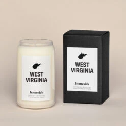 West Virginia Candle -Homesick Fragrance Sales HMS.WestVirginia.Candle.Ecom .1.Hover