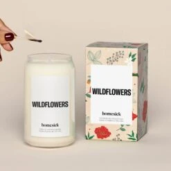 Wildflowers Candle -Homesick Fragrance Sales HMS.Wildflowers.Candle.Ecom .1.Hover