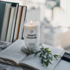 Yankee Stadium Candle -Homesick Fragrance Sales HMS.YankeeStadium.Candle.Ecom .3