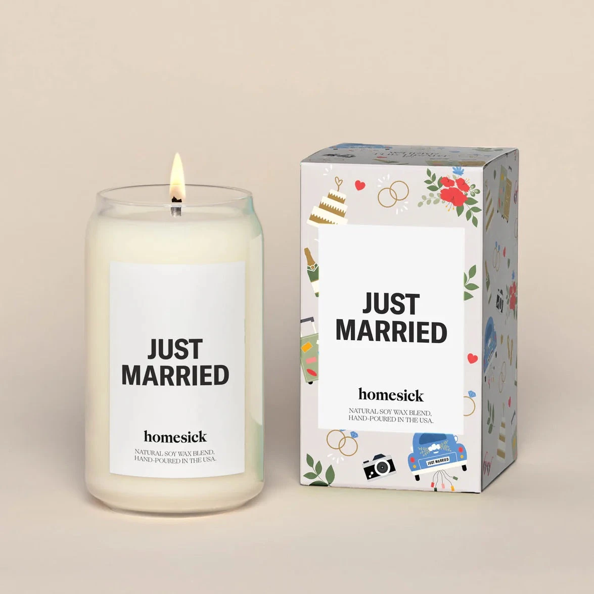 Just Married Candle 1 Just Married Candle