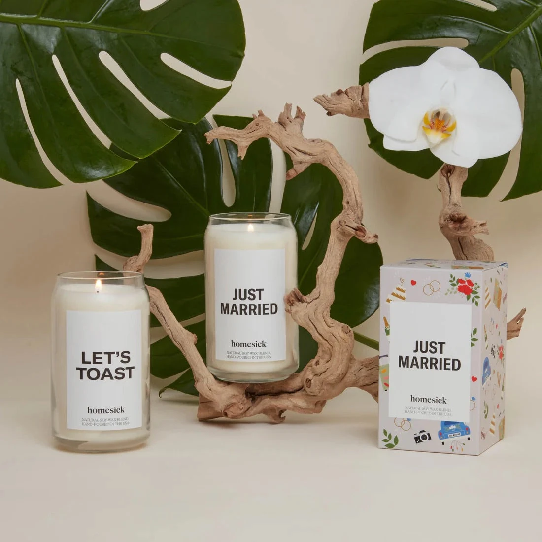 Just Married Candle 2 Just Married Candle - Image 2