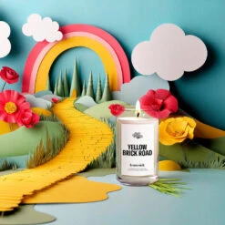 Yellow Brick Road Candle -Homesick Fragrance Sales homesick yellow brick road candle 3